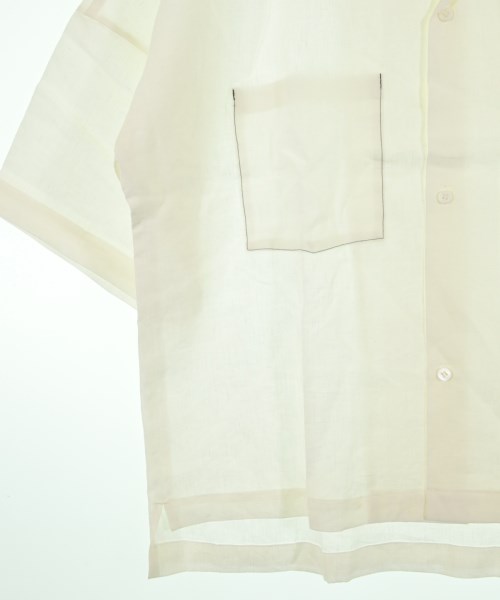 SUNSEA（サンシー）カジュアルシャツ 白 サイズ:3(L位) メンズ/2200620870054