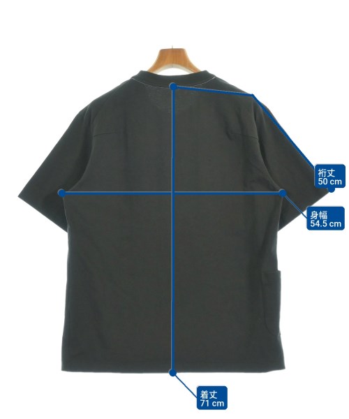 SUNSEA（サンシー）Tシャツ・カットソー グレー サイズ:2(M位) メンズ/2200698583023