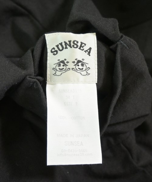 SUNSEA（サンシー）Tシャツ・カットソー 黒 サイズ:2(M位) メンズ/2200698583030