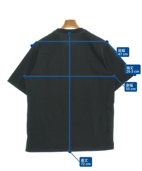 SUNSEA（サンシー）Tシャツ・カットソー 黒 サイズ:2(M位) メンズ/2200698583030