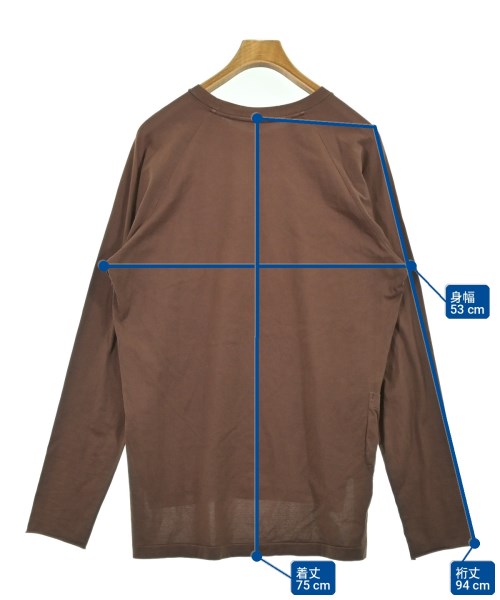 SUNSEA（サンシー）Tシャツ・カットソー 茶 サイズ:2(M位) メンズ/2200701510077