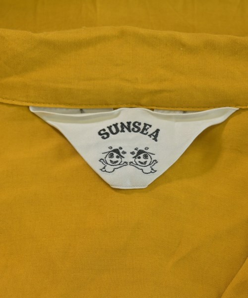 SUNSEA（サンシー）カジュアルシャツ 黄 サイズ:2(M位) メンズ/2200707269214