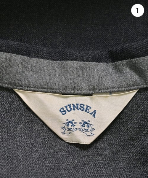 SUNSEA（サンシー）カジュアルシャツ グレー サイズ:3(L位) メンズ/2200716419013
