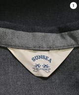 SUNSEA（サンシー）カジュアルシャツ グレー サイズ:3(L位) メンズ/2200716419013