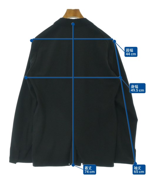 SUNSEA（サンシー）カジュアルジャケット 黒 サイズ:2(M位) メンズ/2200664455033