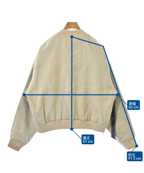 SUNSEA（サンシー）スタジャン ベージュ サイズ:2(M位) メンズ/2200667470019