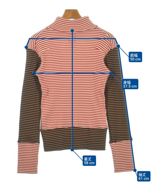 SUNSEA（サンシー）ニット・セーター 赤 サイズ:2(M位) メンズ/2200669043068
