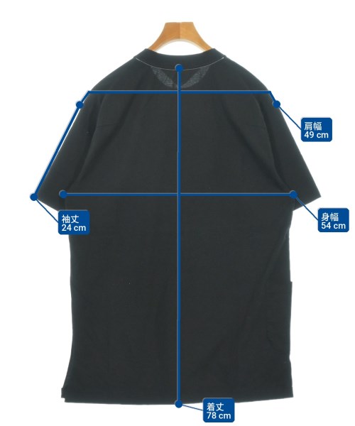 SUNSEA（サンシー）Tシャツ・カットソー 黒 サイズ:3(L位) メンズ/2200720271034