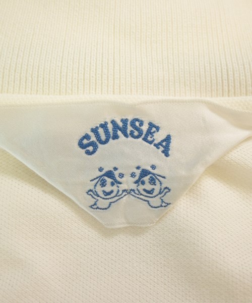 SUNSEA（サンシー）ポロシャツ 白 サイズ:3(L位) メンズ/2200683716016