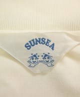 SUNSEA（サンシー）ポロシャツ 白 サイズ:3(L位) メンズ/2200683716016