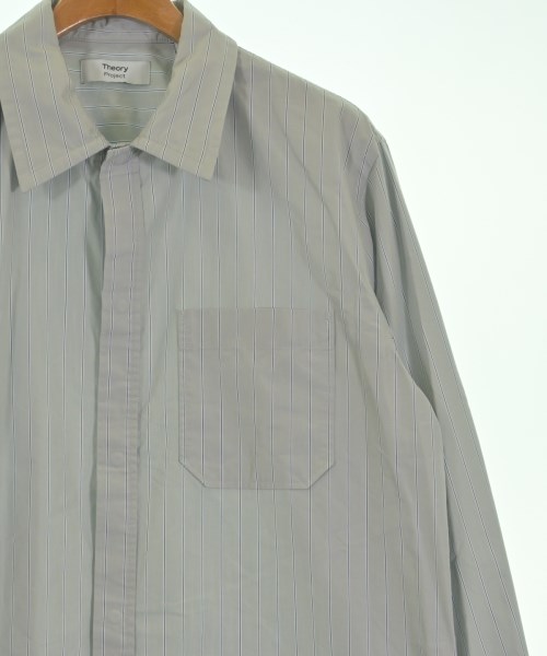 Theory（セオリー）カジュアルシャツ グレー サイズ:M メンズ/2200636551053