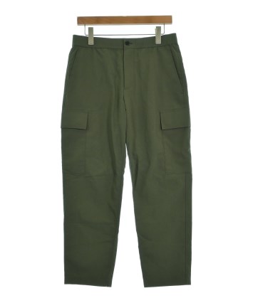 新品タグ付 【Theory セオリー】ジョガーパンツ 光沢 カーゴ 裾ゴム M Theory（セオリー）カーゴパンツ カーキ サイズ:28(S位) メンズ