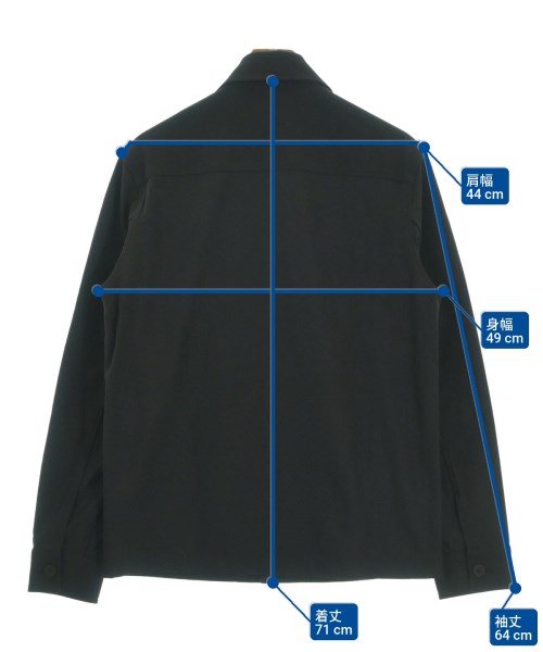 Theory（セオリー）カジュアルシャツ 黒 サイズ:XS メンズ/2200640207120