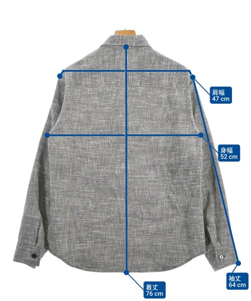 Theory（セオリー）カジュアルシャツ グレー サイズ:M メンズ/2200630682043