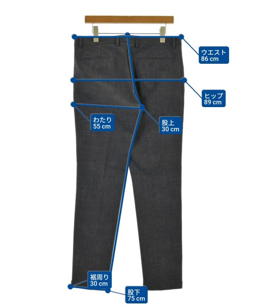 Theory（セオリー）スラックス グレー サイズ:32(L位) メンズ/2200630682173