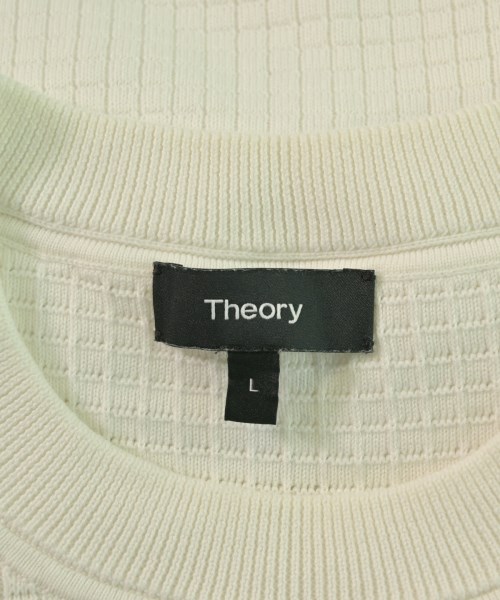 Theory（セオリー）スウェット 白 サイズ:L メンズ/2200633498108
