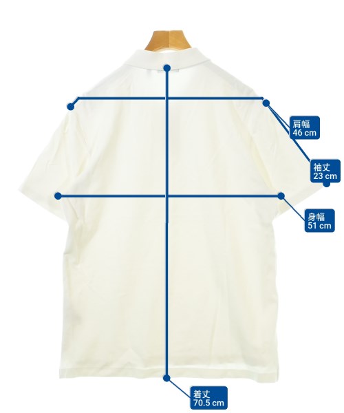 Theory（セオリー）ポロシャツ 白 サイズ:M メンズ/2200633498276