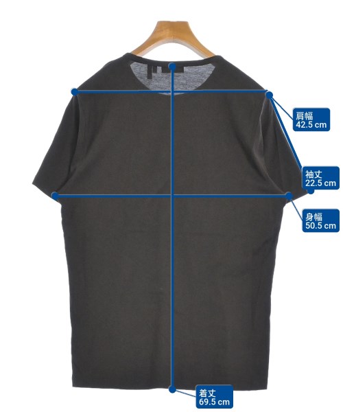 Theory（セオリー）Tシャツ・カットソー 茶 サイズ:M メンズ/2200535733086