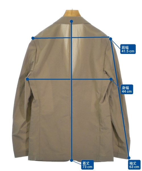 Theory（セオリー）カジュアルジャケット 茶 サイズ:36(XS位) メンズ/2200619206109