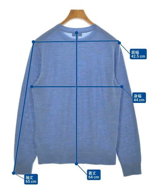 Theory（セオリー）ニット・セーター 青 サイズ:S メンズ/2200628841032