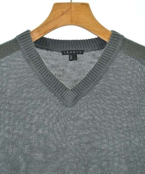 Theory（セオリー）ニット・セーター グレー サイズ:L メンズ/2200619901110