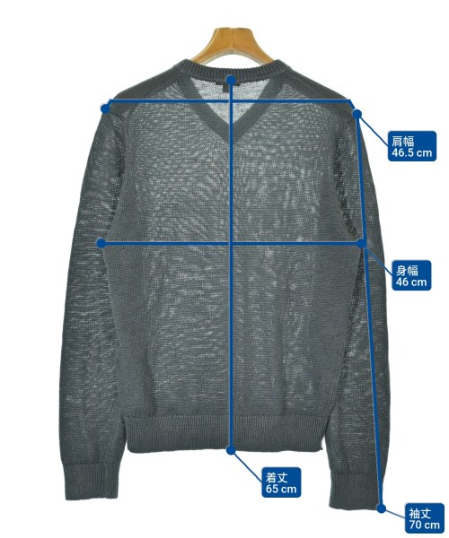 Theory（セオリー）ニット・セーター グレー サイズ:L メンズ/2200619901110