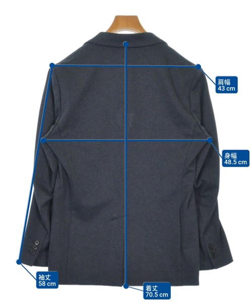 Theory（セオリー）テーラードジャケット 紺 サイズ:36(XS位) メンズ/2200612017085