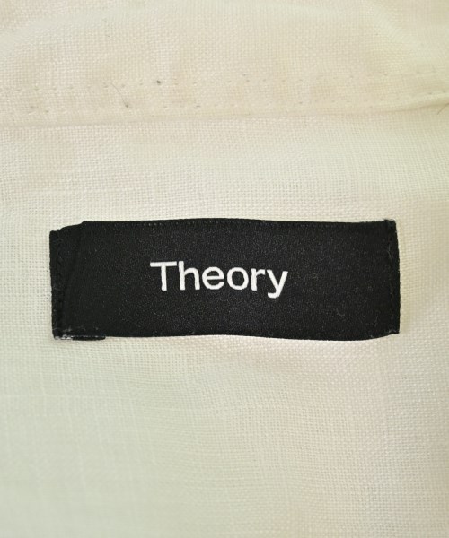 Theory（セオリー）カジュアルシャツ 白 サイズ:S メンズ/2200607074093