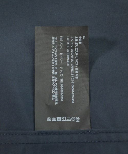 Theory（セオリー）ステンカラーコート 紺 サイズ:XL メンズ/2200607266016