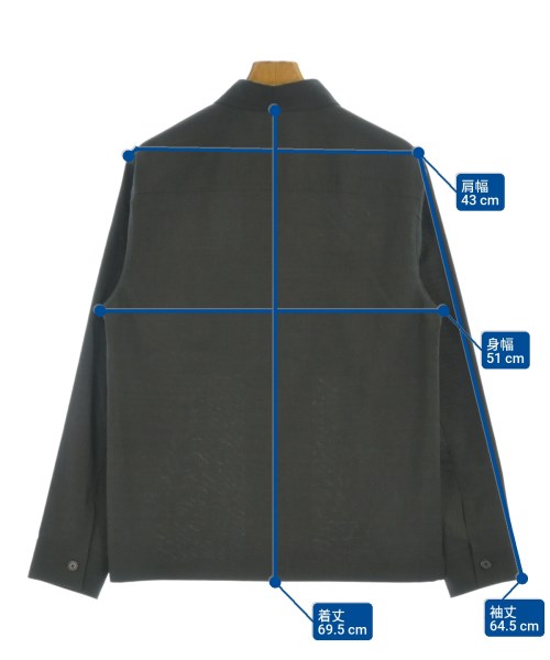 Theory（セオリー）カジュアルシャツ グレー サイズ:S メンズ/2200670850013