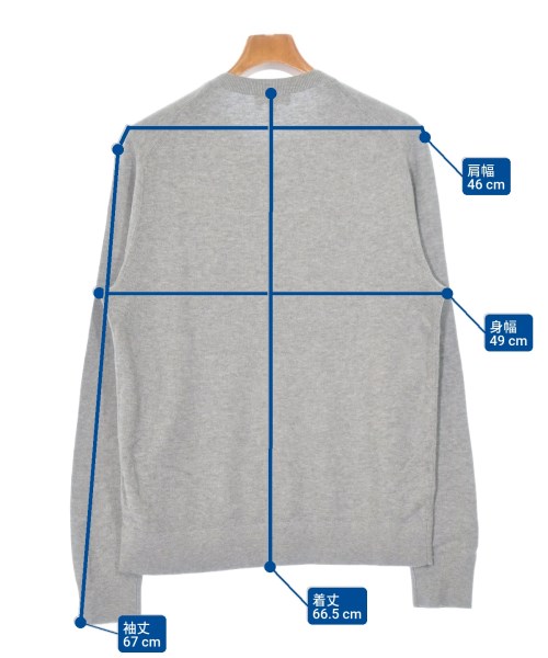 Theory（セオリー）ニット・セーター グレー サイズ:S メンズ/2200670850044