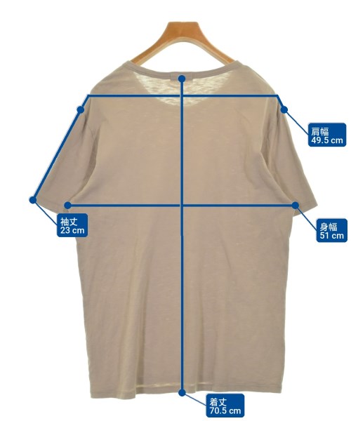 Theory（セオリー）Tシャツ・カットソー ベージュ サイズ:-(M位) メンズ/2200670850051