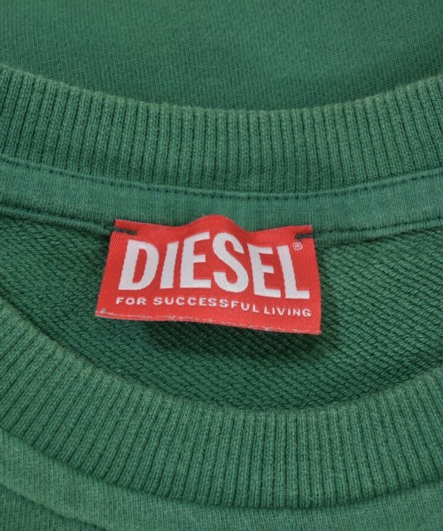 DIESEL（ディーゼル）スウェット 緑 サイズ:XS メンズ/2200670850198