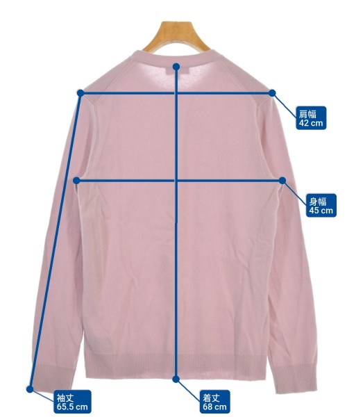 Theory（セオリー）ニット・セーター ピンク サイズ:S メンズ/2200674713048