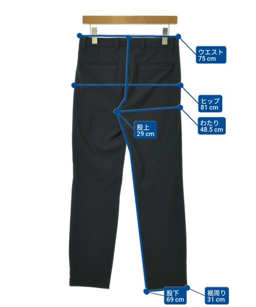 Theory（セオリー）スラックス 黒 サイズ:28(S位) メンズ/2200675254021