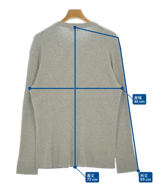 Theory（セオリー）ニット・セーター グレー サイズ:L メンズ/2200673643049