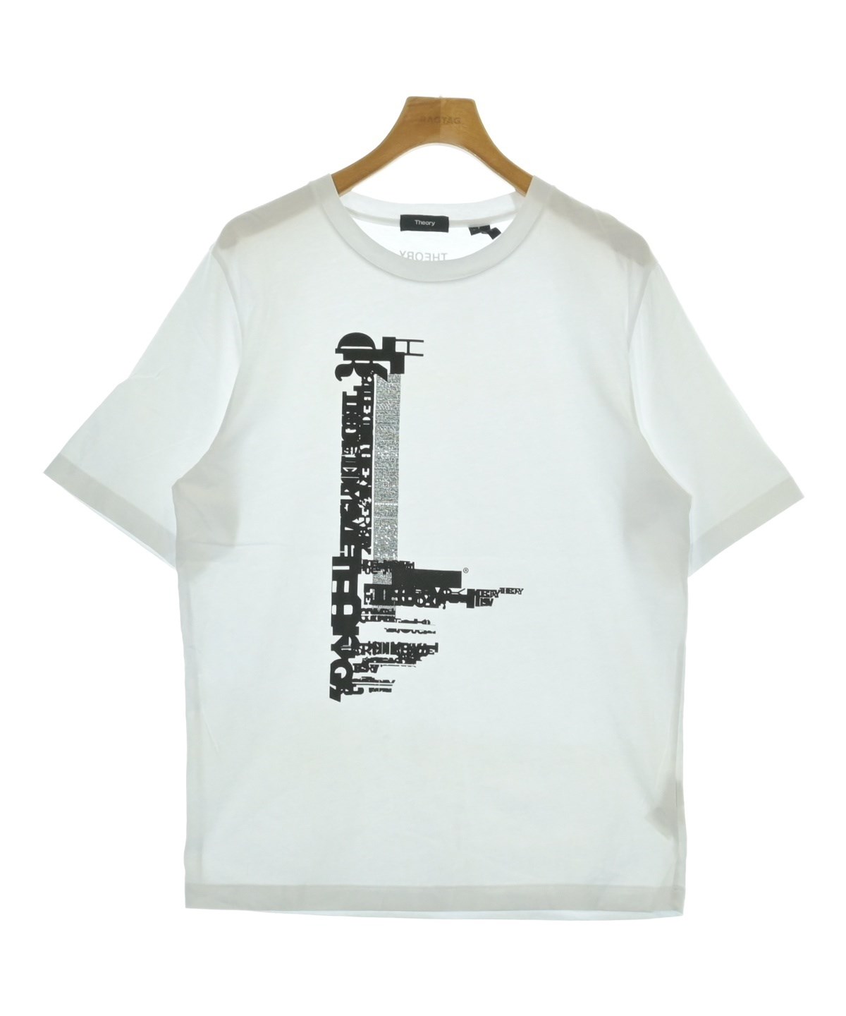 Theory（セオリー）Tシャツ・カットソー 白 サイズ:L メンズ 