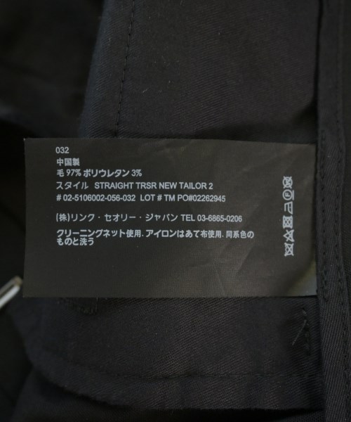 Theory（セオリー）スラックス 黒 サイズ:32(L位) メンズ/2200699019125