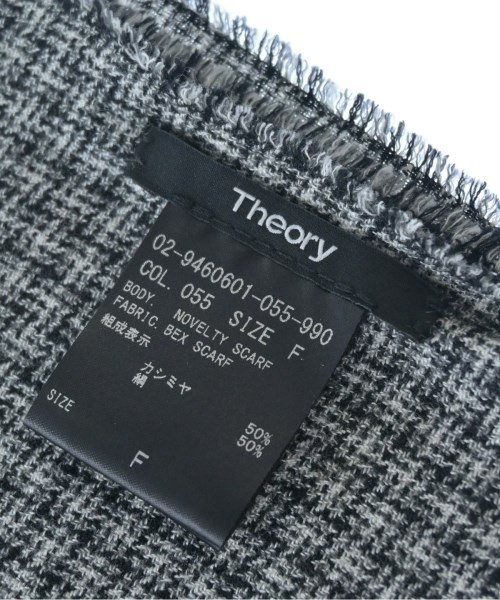 Theory（セオリー）ストール グレー サイズ:F メンズ/2200700202119