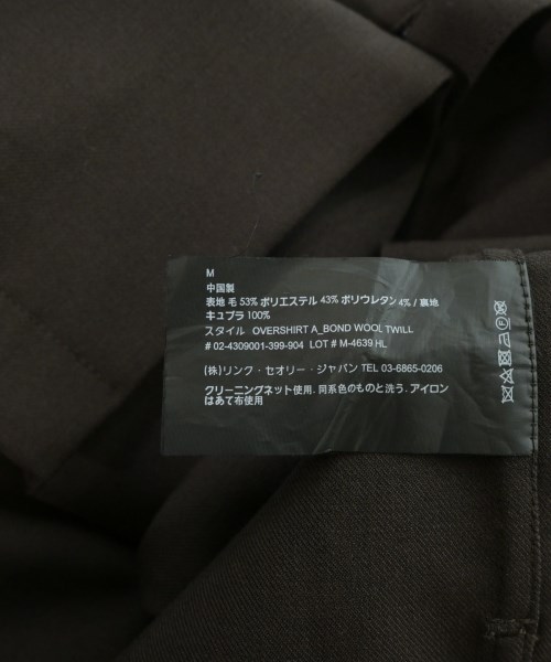 Theory（セオリー）カジュアルシャツ 茶 サイズ:M メンズ/2200657566043