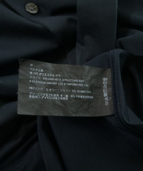 Theory（セオリー）カジュアルシャツ 紺 サイズ:M メンズ/2200657566050