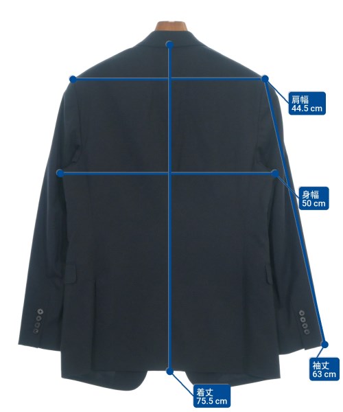 Theory（セオリー）テーラードジャケット 紺 サイズ:40(M位) メンズ/2200656471010