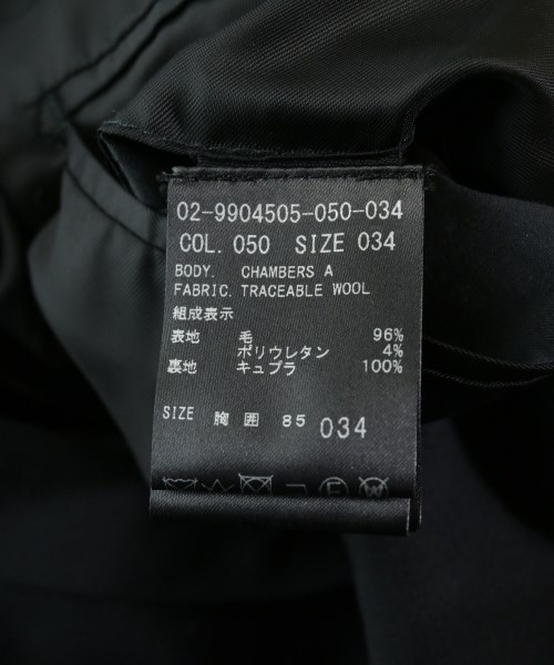 Theory（セオリー）テーラードジャケット 黒 サイズ:34(XXS位) メンズ/2200658836039