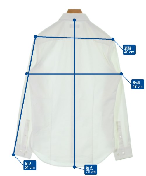 Theory（セオリー）カジュアルシャツ 白 サイズ:XS メンズ/2200658836091