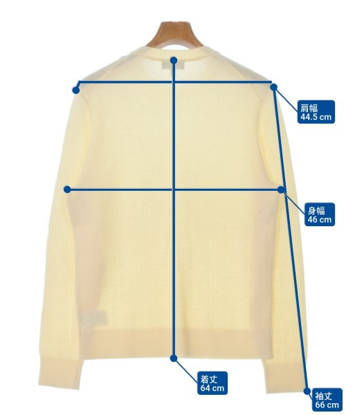 Theory（セオリー）ニット・セーター 黄 サイズ:S メンズ/2200660164106