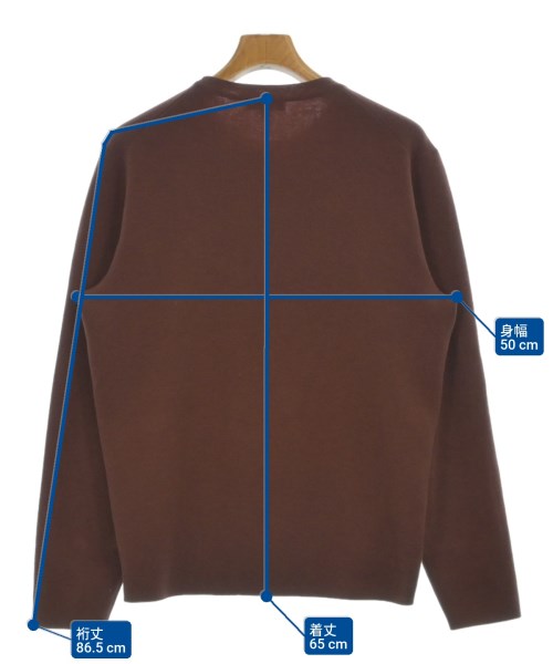 Theory（セオリー）ニット・セーター 茶 サイズ:M メンズ/2200660331041