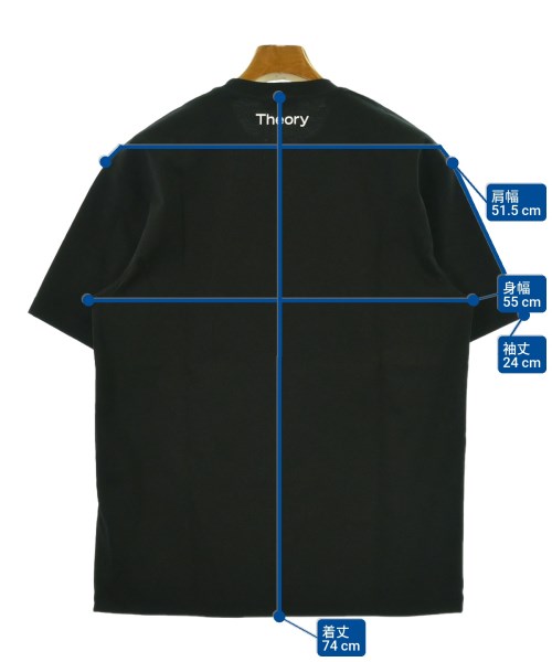 Theory（セオリー）Tシャツ・カットソー 黒 サイズ:S メンズ/2200659838070