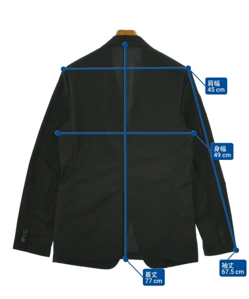 Theory（セオリー）ジャケット 黒 サイズ:38(S位) メンズ/2200661605059