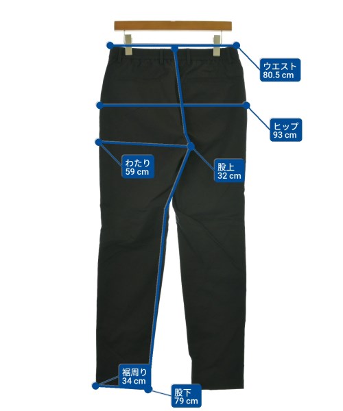 Theory（セオリー）スラックス 黒 サイズ:30(M位) メンズ/2200661605066