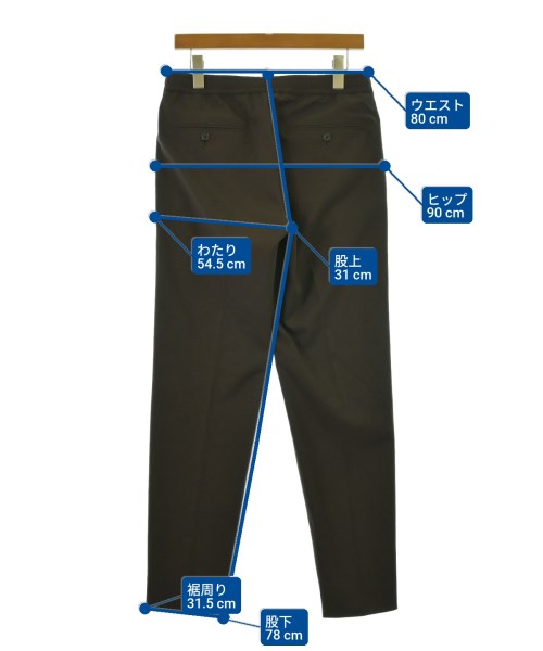 Theory（セオリー）スラックス 茶 サイズ:30(M位) メンズ/2200661605080